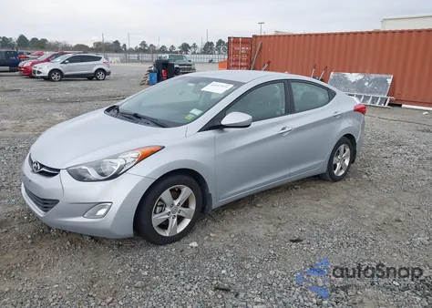 2013 Hyundai Elantra Gls/Limited from USA, damaged, VIN 5NPDH4AE3DH168994